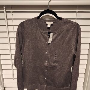 Sparkling Gray Cardigan